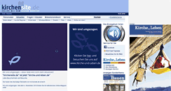 Desktop Screenshot of kirchensite.de